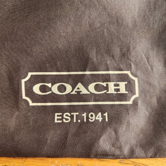 2/$20 SALE! Coach Dust Bag - Picture 2 of 5
